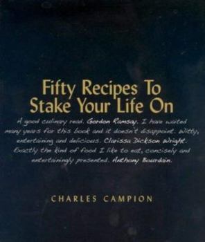 Hardcover Fifty Recipes to Stake Your Life on Book