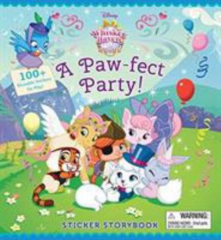 Hardcover Whisker Haven Tales with the Palace Pets: A Paw-Fect Party!: Sticker Storybook Book
