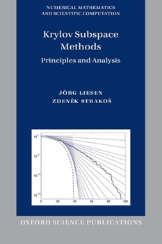 Paperback Krylov Subspace Methods: Principles and Analysis Book