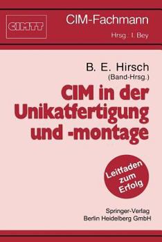 Paperback CIM in Der Unikatfertigung Und -Montage [German] Book