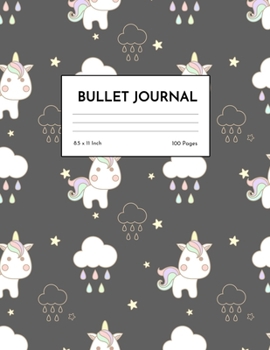 Bullet Journal: Adorable Unicorn Dot Grid Notebook - Dotted Note Pad for Kids, Girls, Teens, Tweens, Women - Gifts for Birthday and Christmas | Creative Art 00545