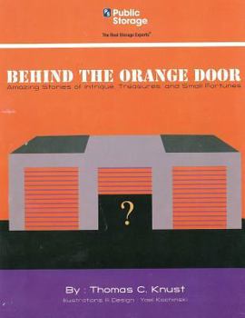 Paperback Behind The Orange Door Book