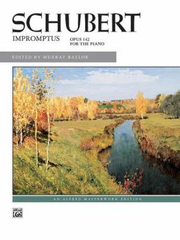 Paperback Schubert -- Impromptus, Op. 142 (Alfred Masterwork Edition) Book