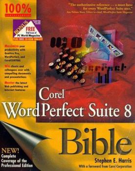 Paperback WordPerfect Suite 8 Bible Book