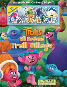 Hardcover DreamWorks Trolls: All Around Troll Village Book