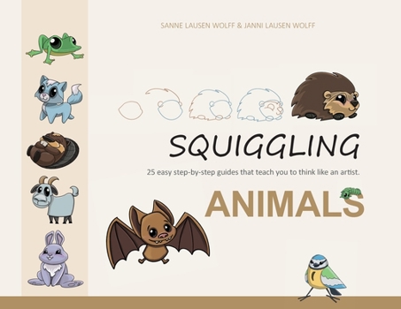 Paperback Squiggling - Animals Book