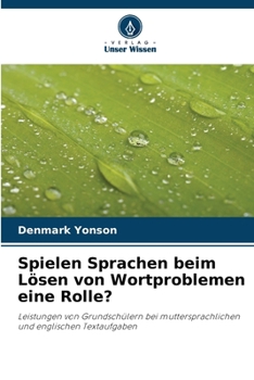 Paperback Spielen Sprachen beim Lösen von Wortproblemen eine Rolle? [German] Book