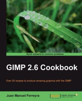 Paperback Gimp 2.6 Cookbook Book