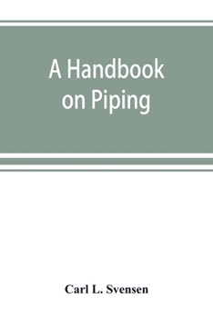 Paperback A handbook on piping Book