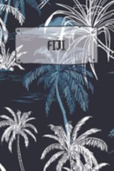 Fiji: Dotted Travel Diary Notebook or Journey Dotted Grid Journal - Holiday Trip Pocketbook for Men and Women with Dots