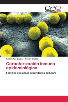 Paperback Caracterización inmuno epidemiológica [Spanish] Book