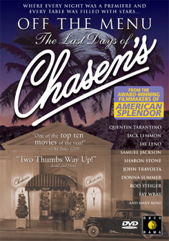 DVD Off The Menu: The Last Days Of Chasen's Book