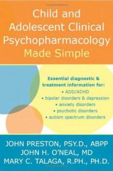 Paperback Child & Adolescent Psychopharmacology Made Simple Book