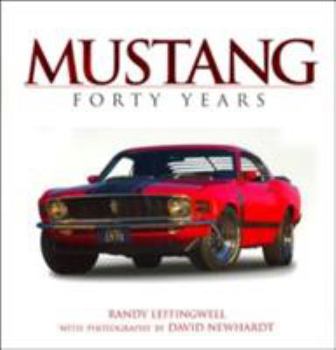 Hardcover Mustang Forty Years Book