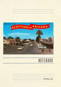 Paperback Vintage Lined Notebook Greetings from Scottsdale Book