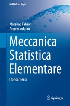 Hardcover Meccanica Statistica Elementare: I Fondamenti [Italian] Book