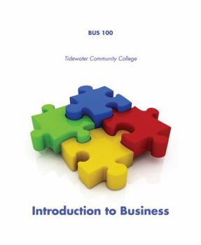 Paperback Introduction to Business (Bus 100) Tidewater Community College Book