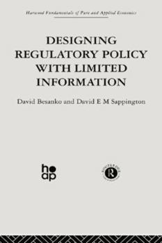 Paperback Designing Regulatory Policy with Limited Information Book