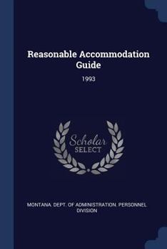 Paperback Reasonable Accommodation Guide: 1993 Book