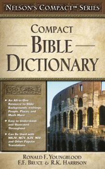 Paperback Compact Bible Dictionary Book