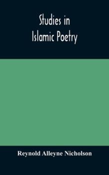 Hardcover Studies in Islamic poetry Book