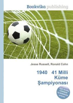 Paperback 1940 41 MILLI Kume Ampiyonas Book