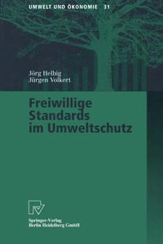 Paperback Freiwillige Standards Im Umweltschutz [German] Book