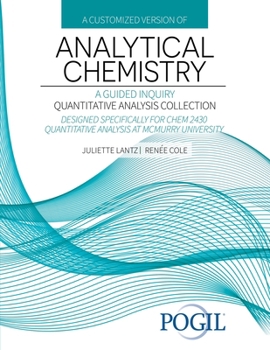 Paperback A Customized Version of Analytical Chemistry: A Guided Inquiry Book