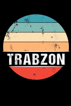 Paperback Trabzon: 100 Pages 6 'x 9' -Dot Graph Paper Journal Manuscript - Planner - Scratchbook - Diary Book