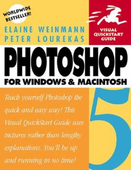 Paperback Photoshop 5 for Windows and Macintosh (Visual QuickStart Guide) Book