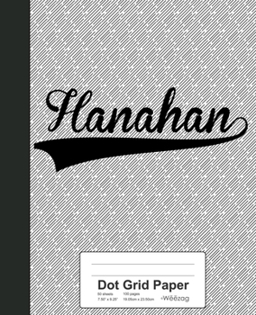 Paperback Dot Grid Paper: HANAHAN Notebook Book