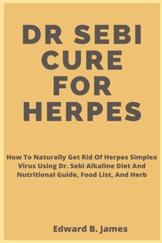Paperback Dr Sebi Cure for Herpes Book