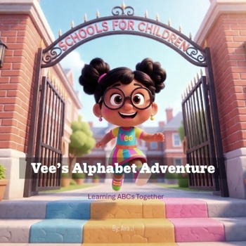 Paperback Vee's Alphabet Adventure: Learning ABCs together Book