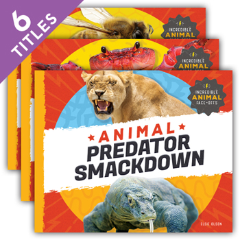 Library Binding Incredible Animal Face-Offs (Set) Book