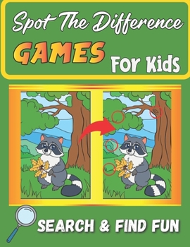 Paperback Spot The Difference Games For Kids: Little Skill Seekers: Spot the Difference Book