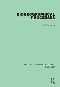 Hardcover Biogeographical Processes Book
