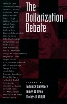 Paperback The Dollarization Debate Book