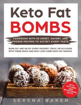 Paperback Keto Fat Bombs Book