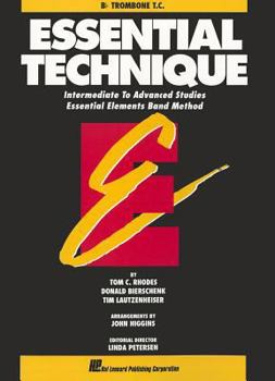 Paperback ESSENTIAL TECHNIQUE ORIGINAL SERIES (BLACK)B-FL TROMBONE INTERMEDIATE/ADVANCED STUDIES Book