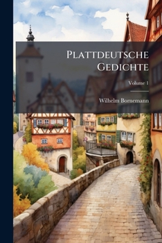 Paperback Plattdeutsche Gedichte; Volume 1 [German] Book