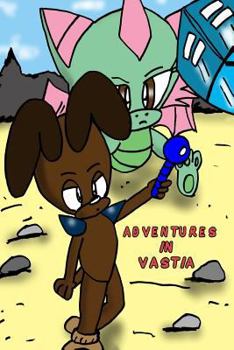 Paperback Adventures in Vastia- Zarc and the Stolen Crystal Book