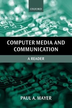 Paperback Computer Media and Communication: A Reader Book