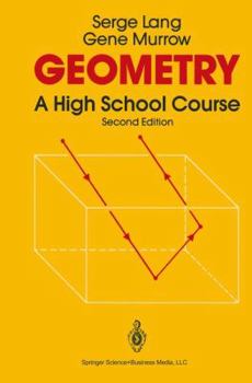 Paperback Geometry: A High School Course Book