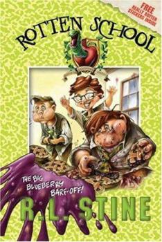 Hardcover The Big Blueberry Barf-Off! [With Stickers] Book