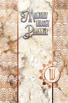 Paperback Monthly Budget Planner: W: 12 Month Budget Overall Planner, Self Budgeting Book