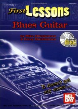 Paperback First Lessons Blues Guitar [With CD] Book