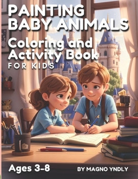 Paperback Painting Baby Animals Book