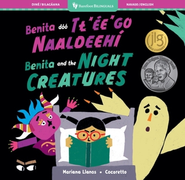 Paperback Benita and the Night Creatures (Bilingual Navajo & English) [Navajo] Book