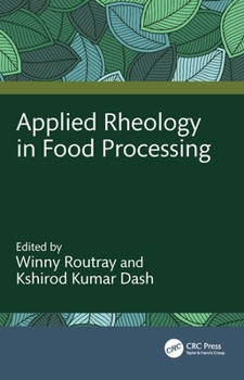 Hardcover Applied Rheology in Food Processing Book