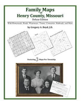 Paperback Family Maps of Henry County, Missouri Book